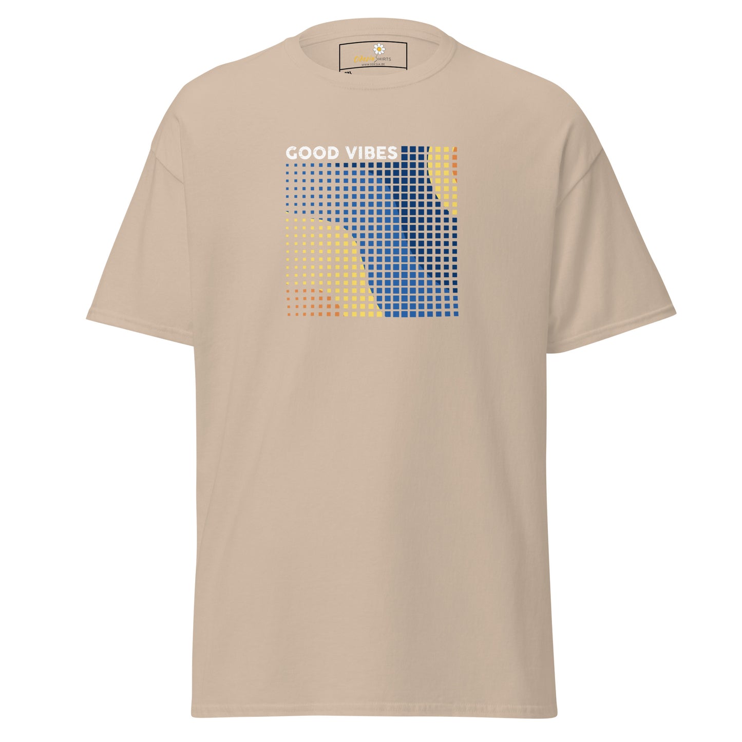 Unisex classic t-shirt - ABSTRACT GOOD VIBES - BIG