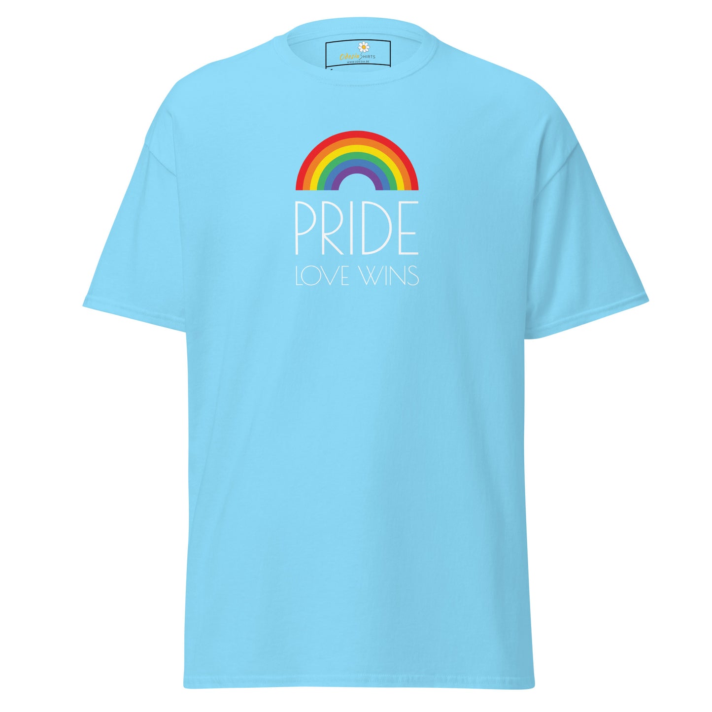 Unisex classic t-shirt - LGBTQ PRIDE LOVE WINS - REGULAR