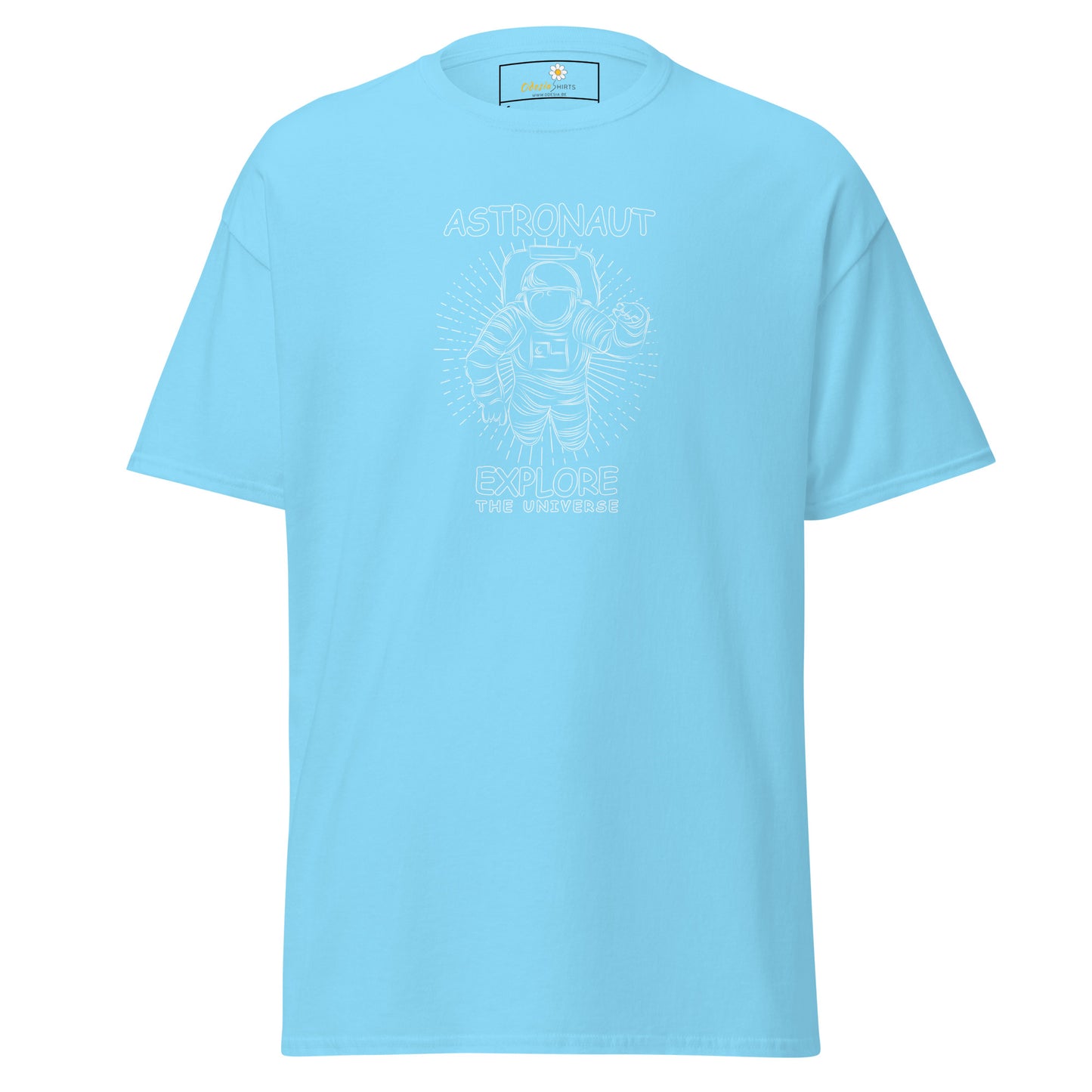 T-shirt classique unisexe - ASTRONAUT EXPLORE UNIVERSE - REGULAR