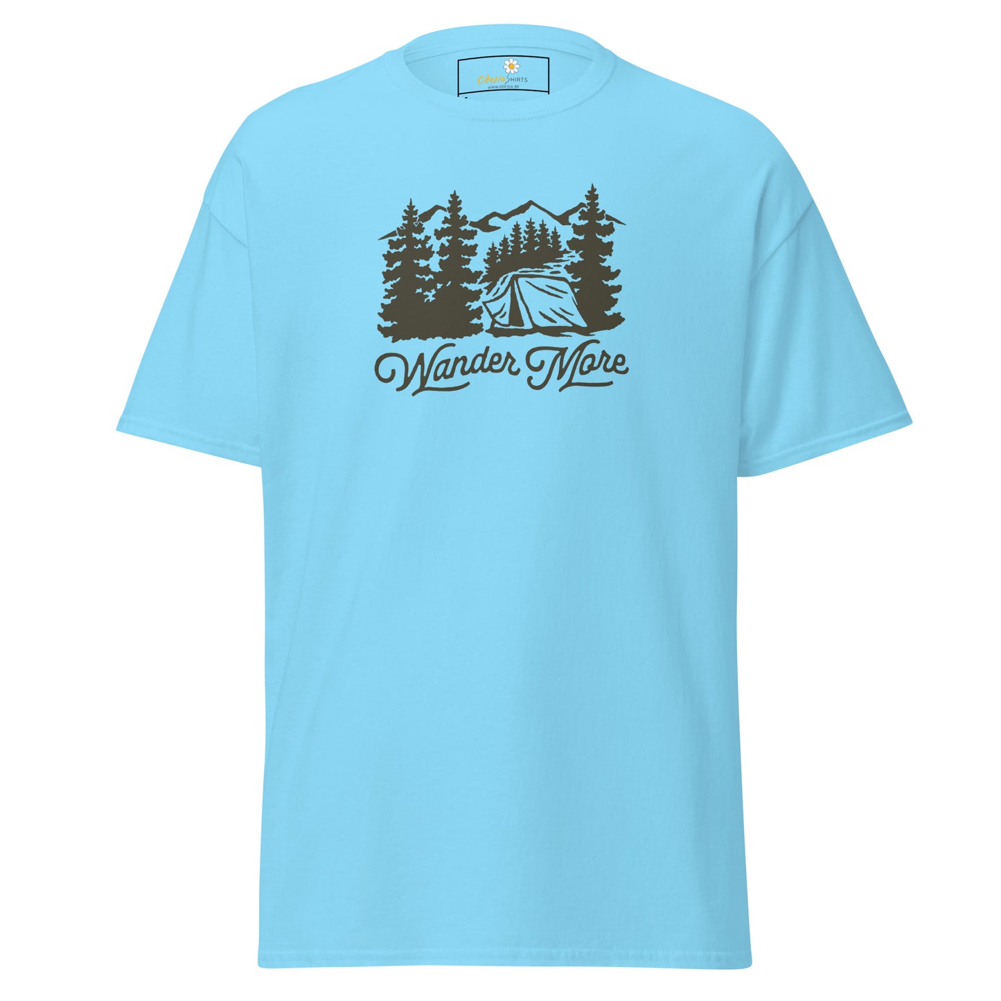Unisex classic t-shirt - ADVENTURE OUTDOORS WANDER - REGULAR