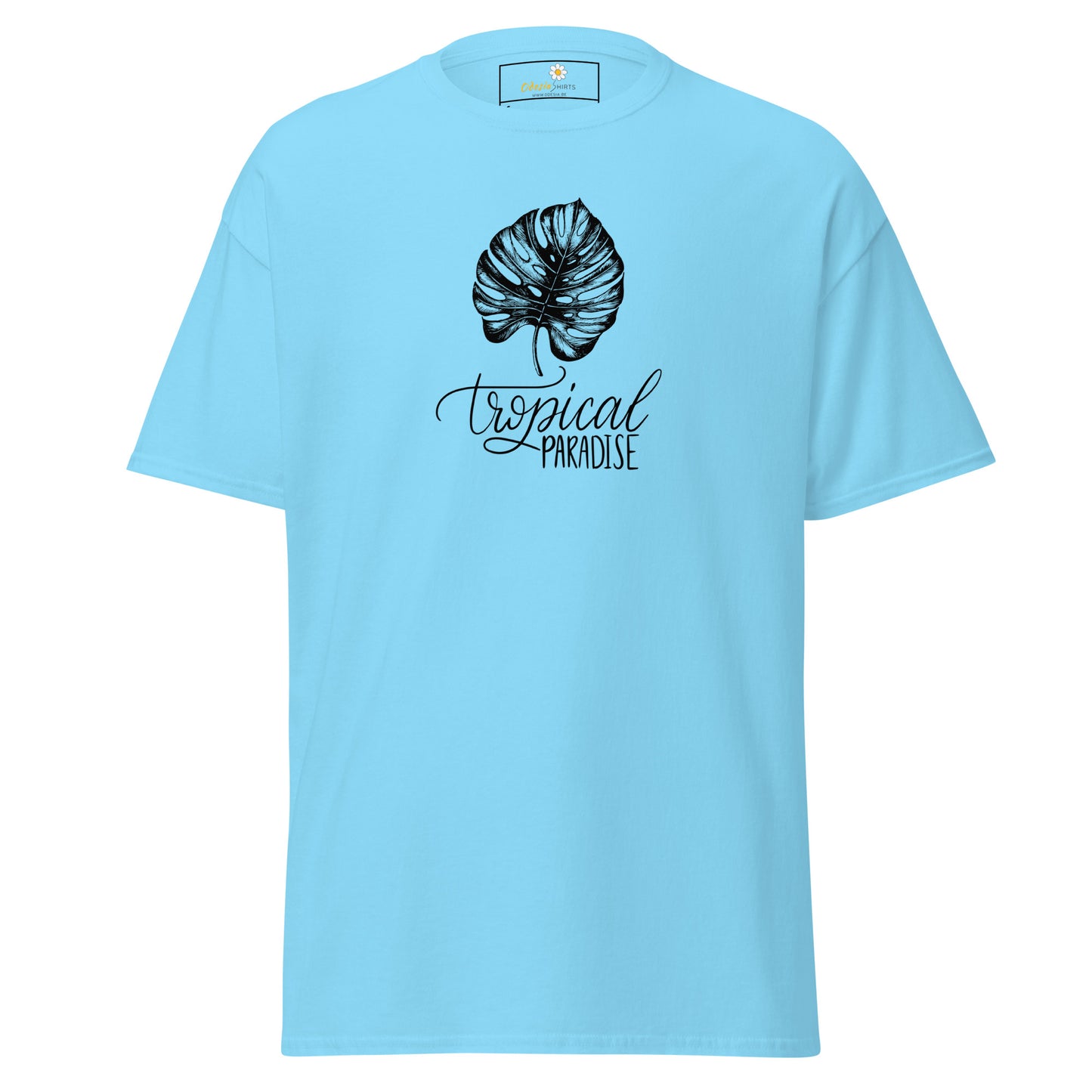 Unisex classic t-shirt - NATURE TROPICAL PARADISE - REGULAR