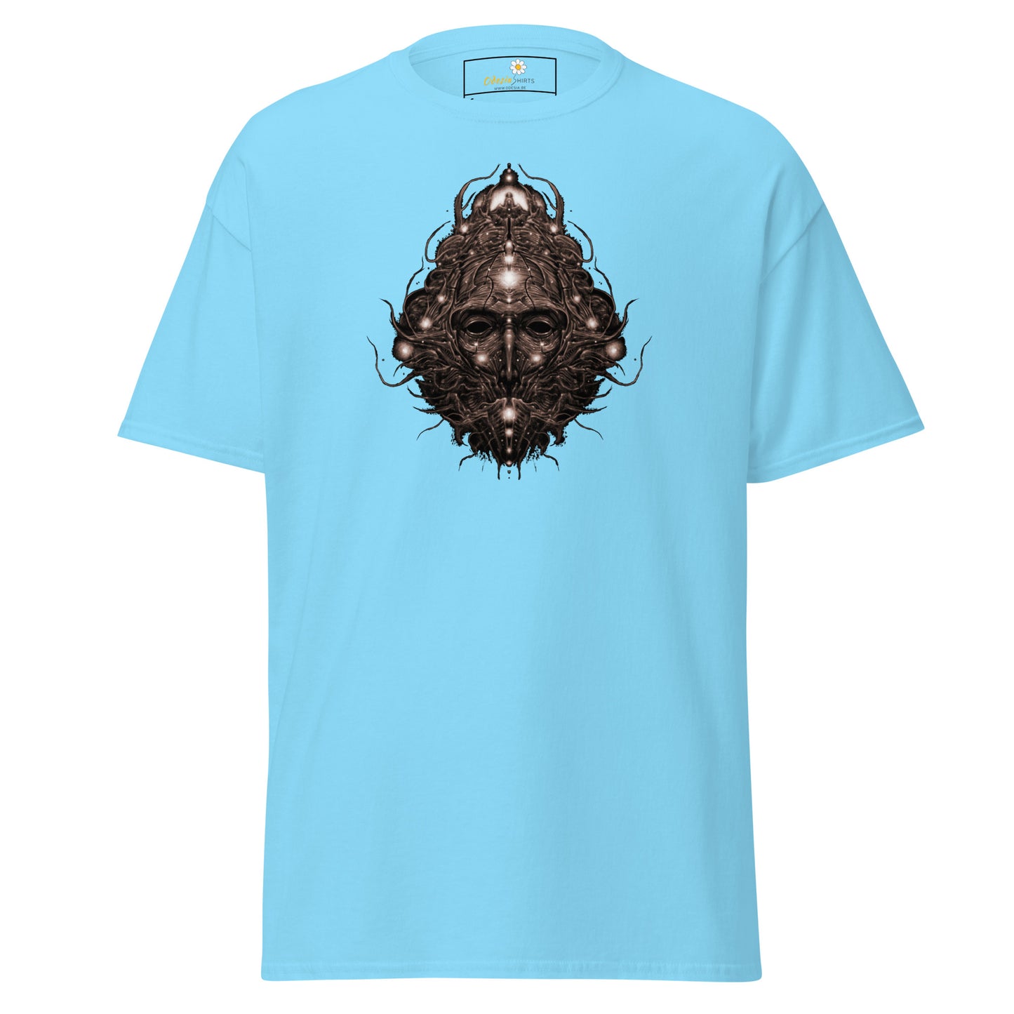 Unisex classic t-shirt - ABSTRACT HUMAN FACE - REGULAR