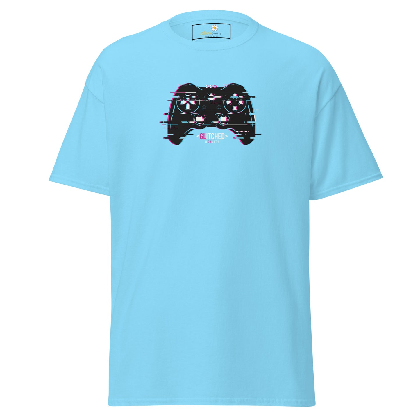 Unisex classic t-shirt - GAMERS GLITCHED CONTROLLER - REGULAR