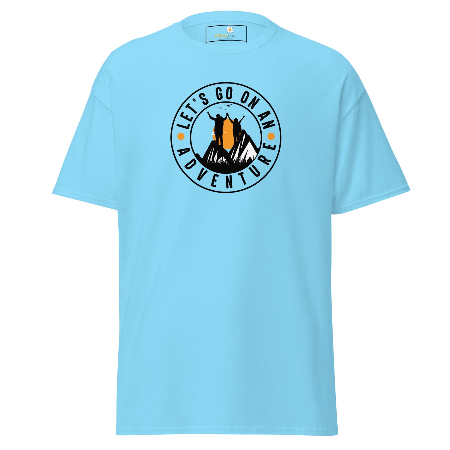 Unisex classic t-shirt - ADVENTURE GO ON - REGULAR
