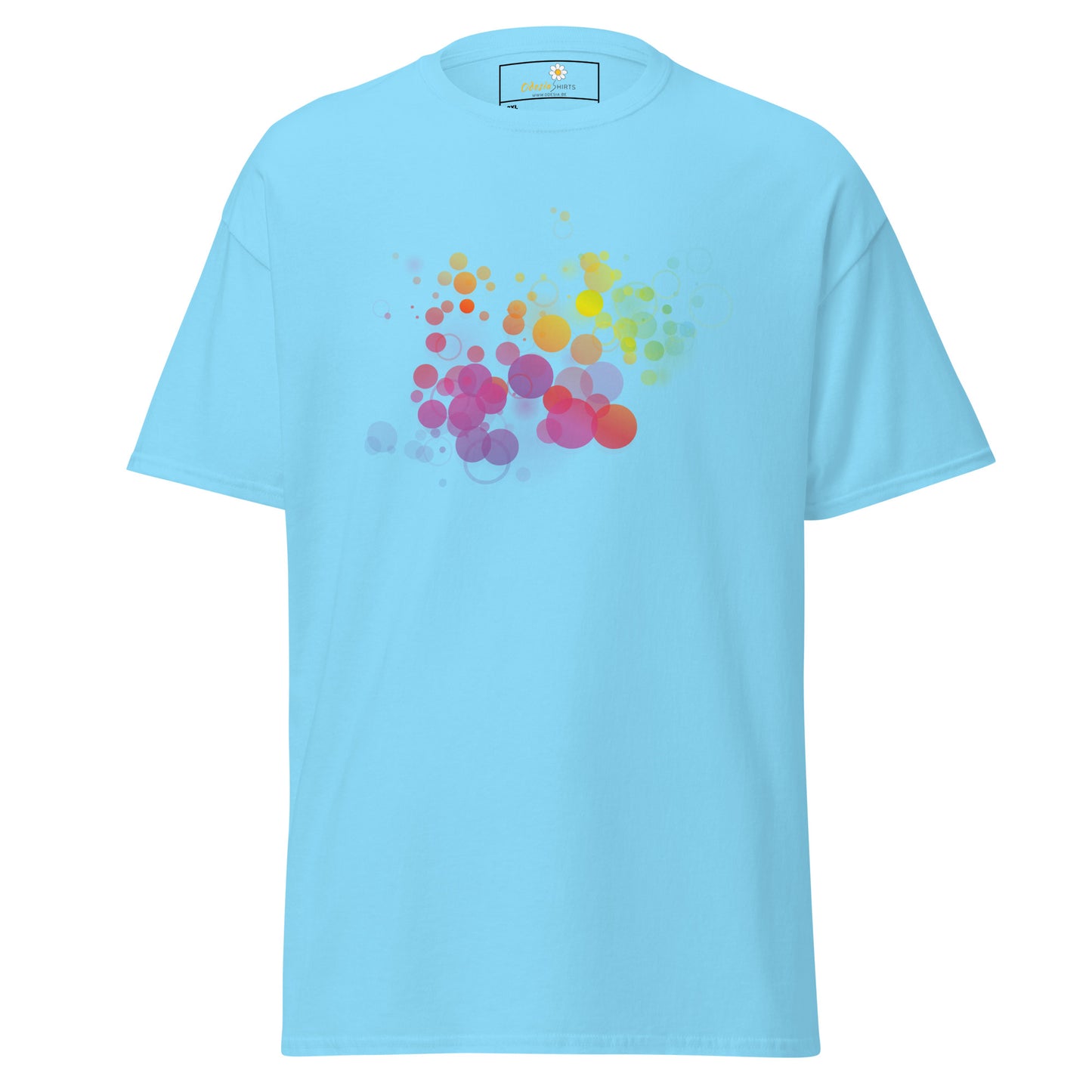 T-shirt classique unisexe - BULLES ABSTRAITES - GRANDES