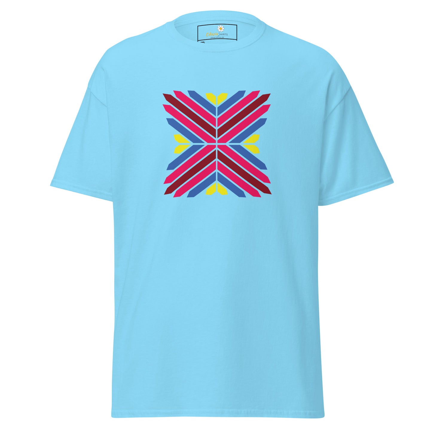 Unisex classic t-shirt - ABSTRACT TRIANGLES - BIG