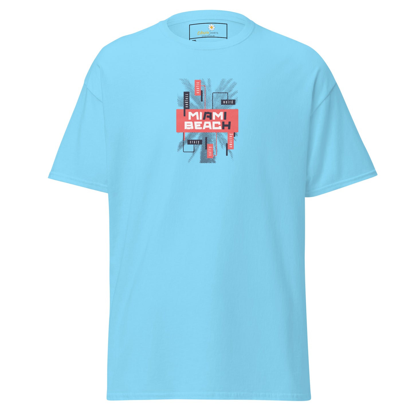 Unisex classic t-shirt - COUNTRY SUMMER MIAMI BEACH - BIG