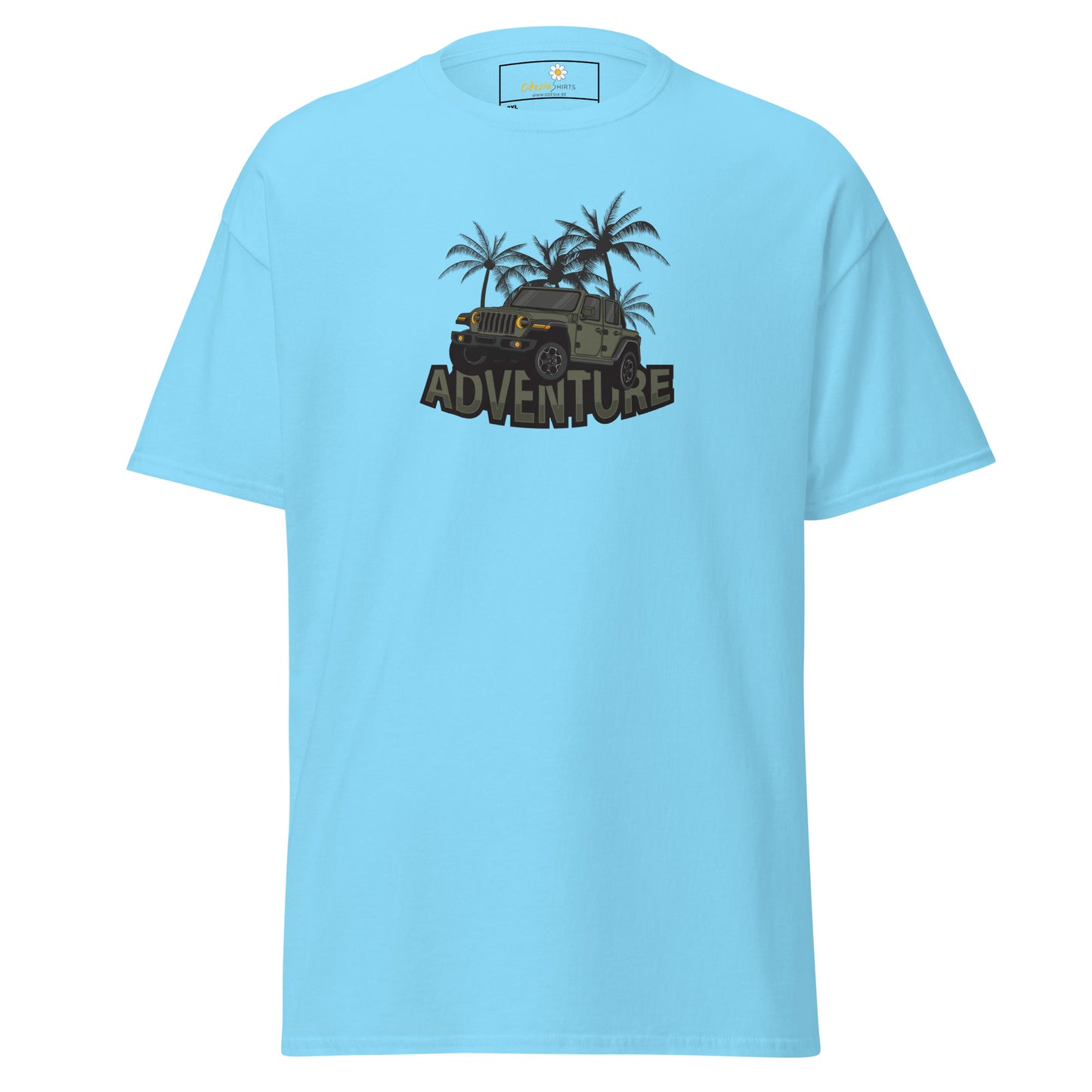 Unisex classic t-shirt - ADVENTURE OFF-ROAD 4x4 - BIG