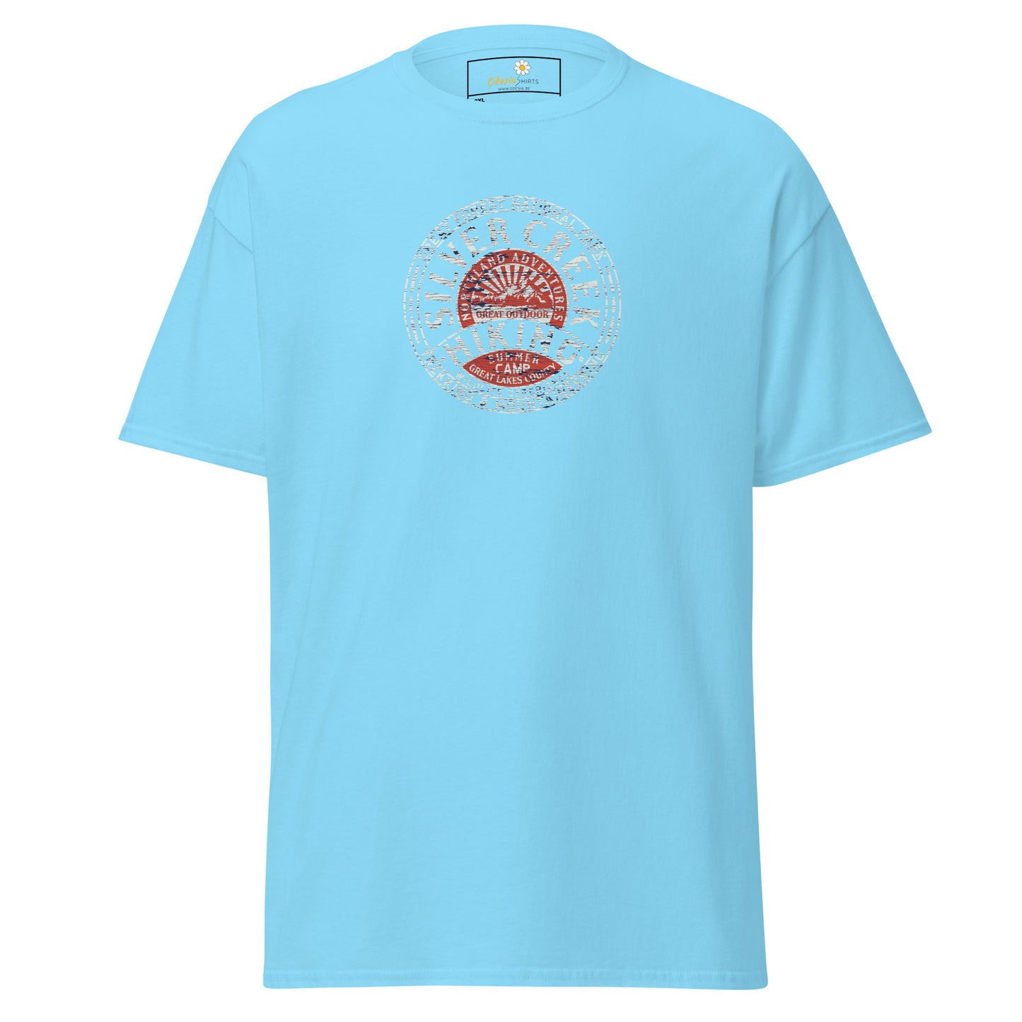 Unisex classic t-shirt - ADVENTURE SILVER CREEK HIKING - BIG