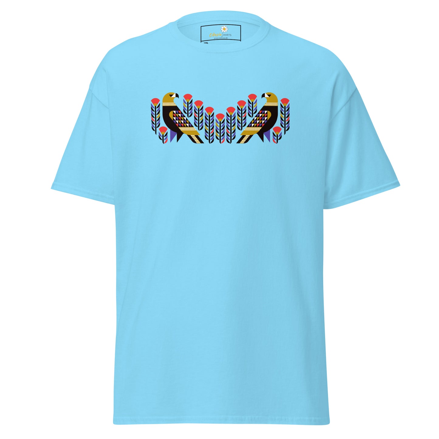 Heren klassiek t-shirt - WILDLIFE PERU BIRDS - GROOT
