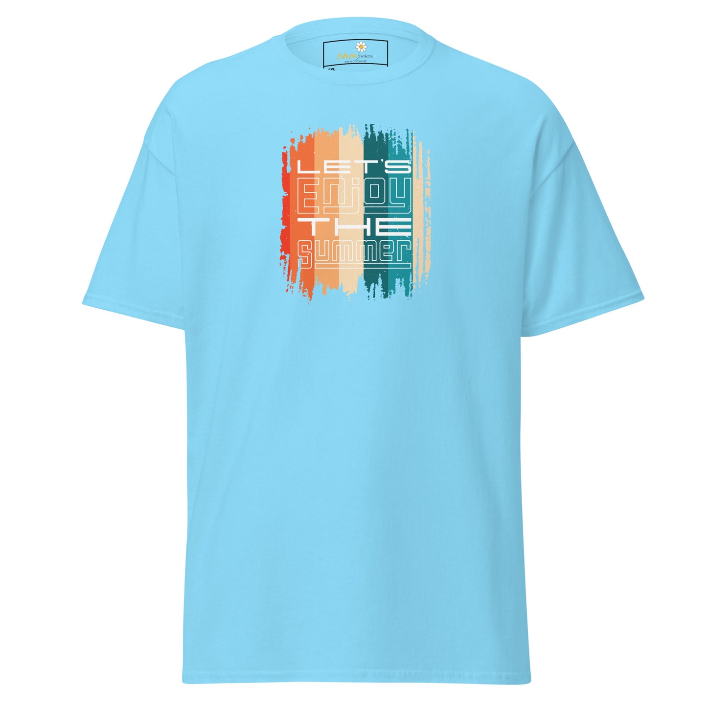 T-shirt classique pour homme - SUMMER LETS ENJOY - BIG