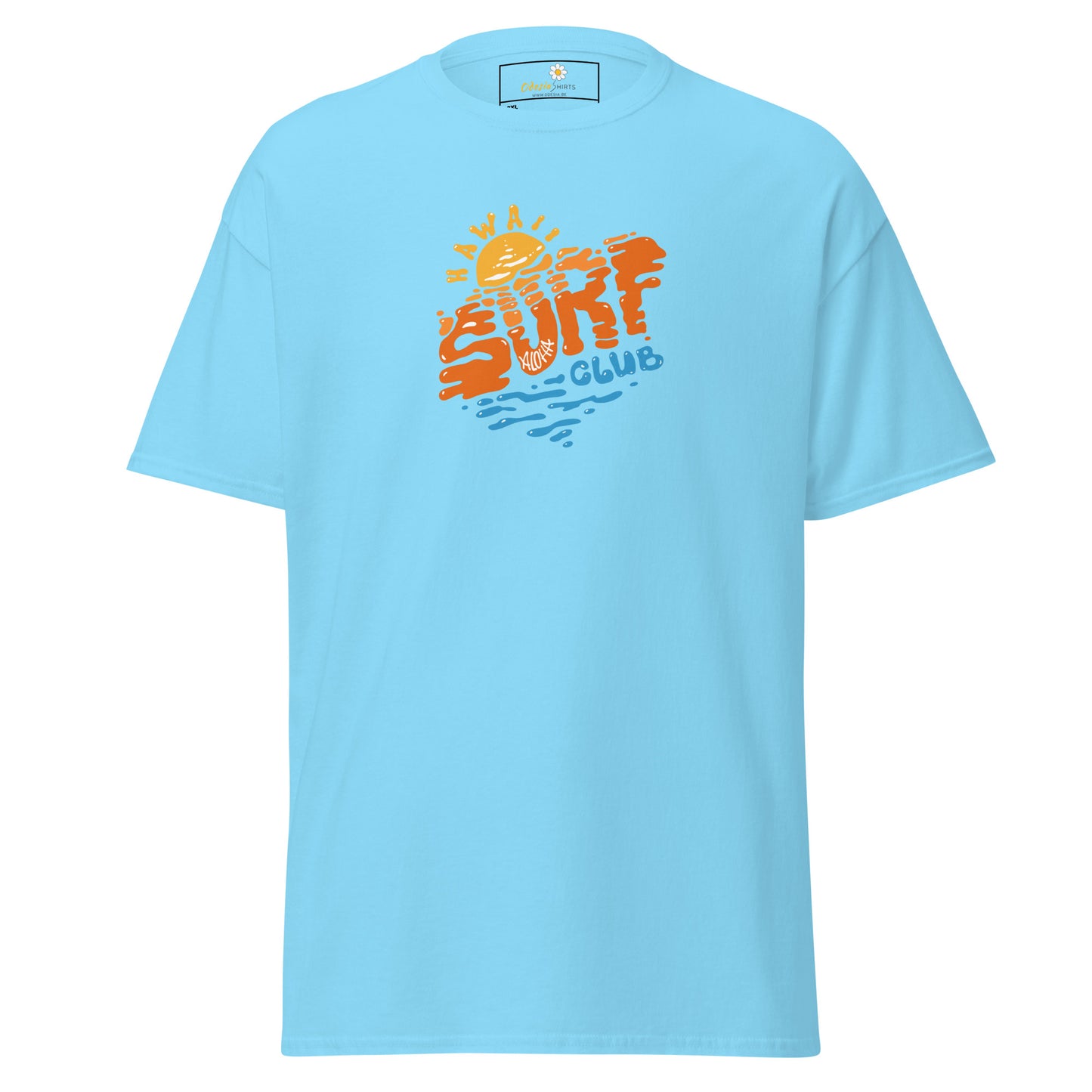T-shirt classique homme - SUMMER HAWAI SURF CLUB - GRAND