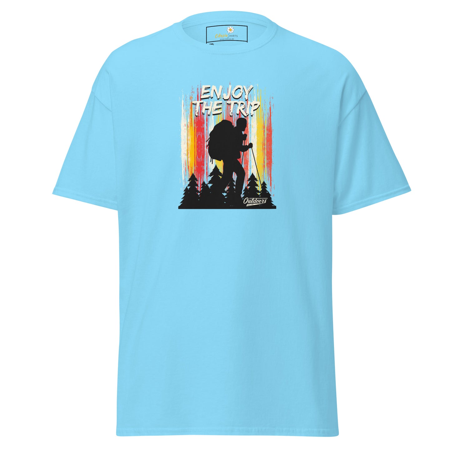 Unisex classic t-shirt - ADVENTURE ENJOY THE TRIP - BIG
