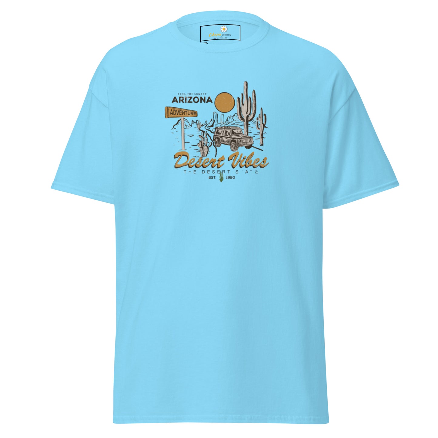 Unisex classic t-shirt - ADVENTURE DESERT VIBES - BIG