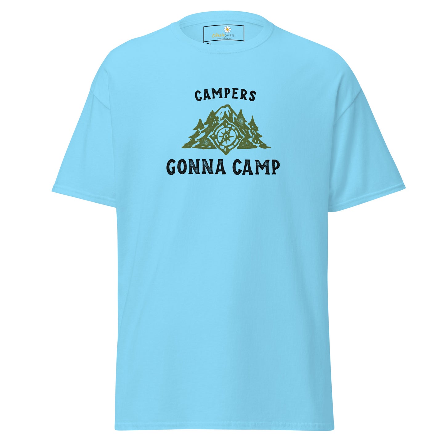 Unisex classic t-shirt - ADVENTURE CAMPERS GONNA CAMP - BIG