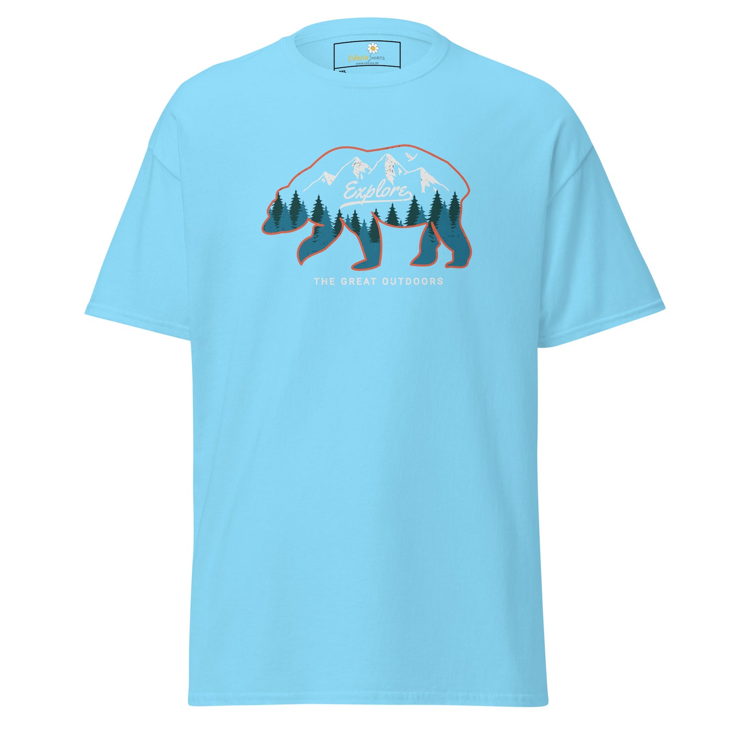 Unisex classic t-shirt - ADVENTURE GREAT OUTDOORS - BIG