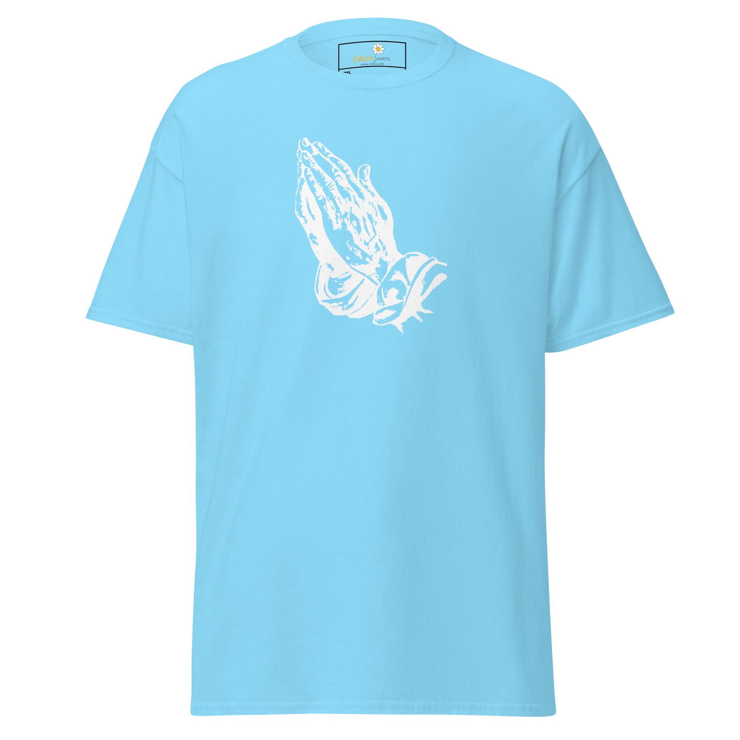 Unisex classic t-shirt - SPIRITUAL PRAYING HANDS - BIG