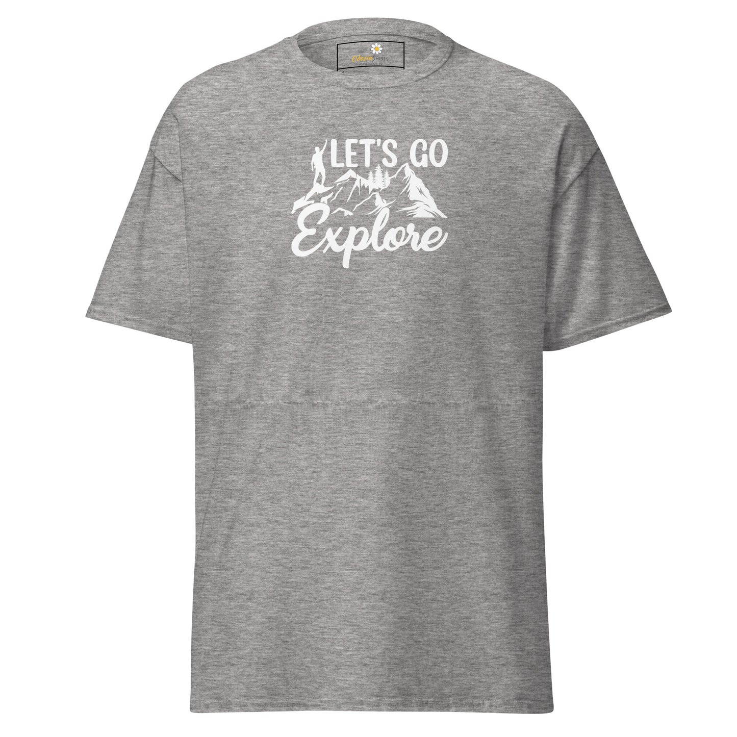 Unisex classic tee - ADVENTURE LETS GO EXPLORE - REGULAR