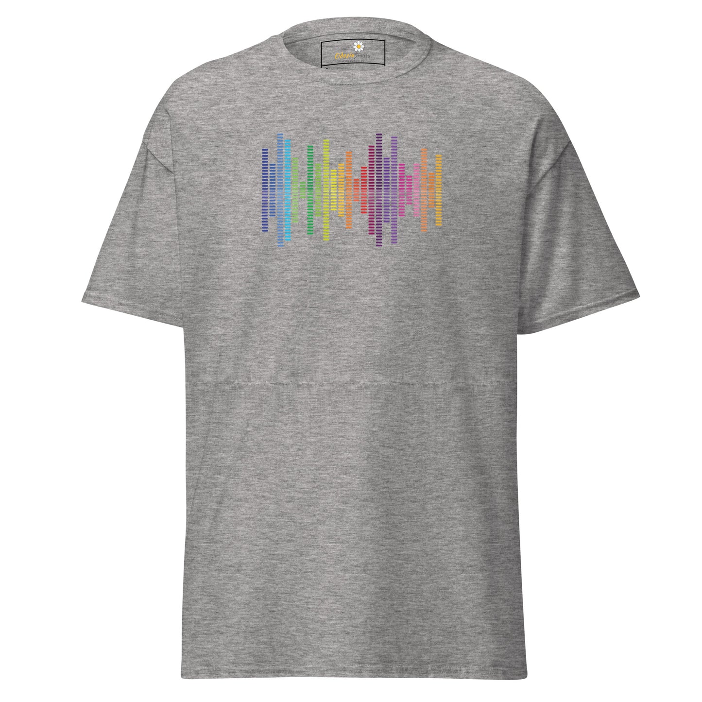 Unisex classic tee - MUSIC AUDIO SPECTRUM - REGULAR