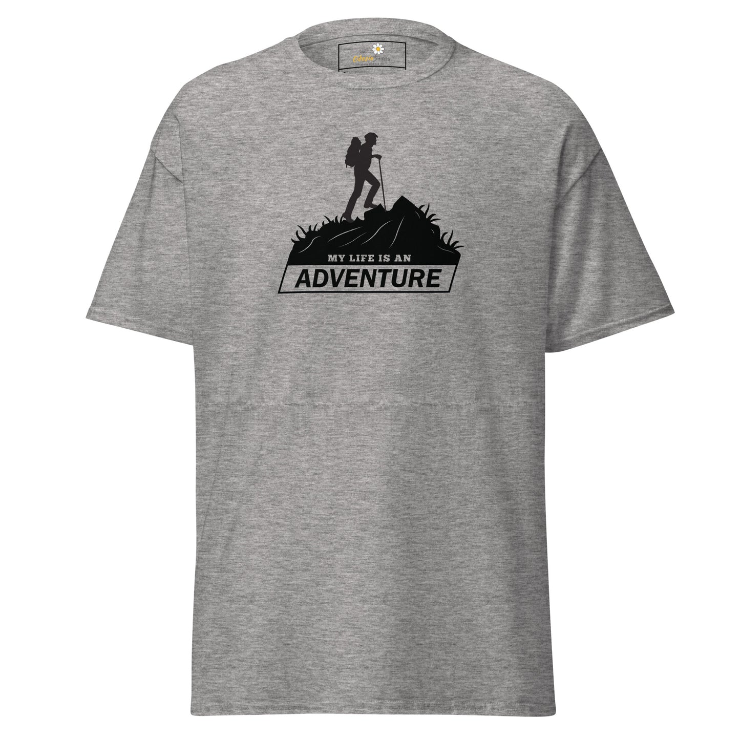 Unisex classic t-shirt - ADVENTURE MOUNTAIN - REGULAR