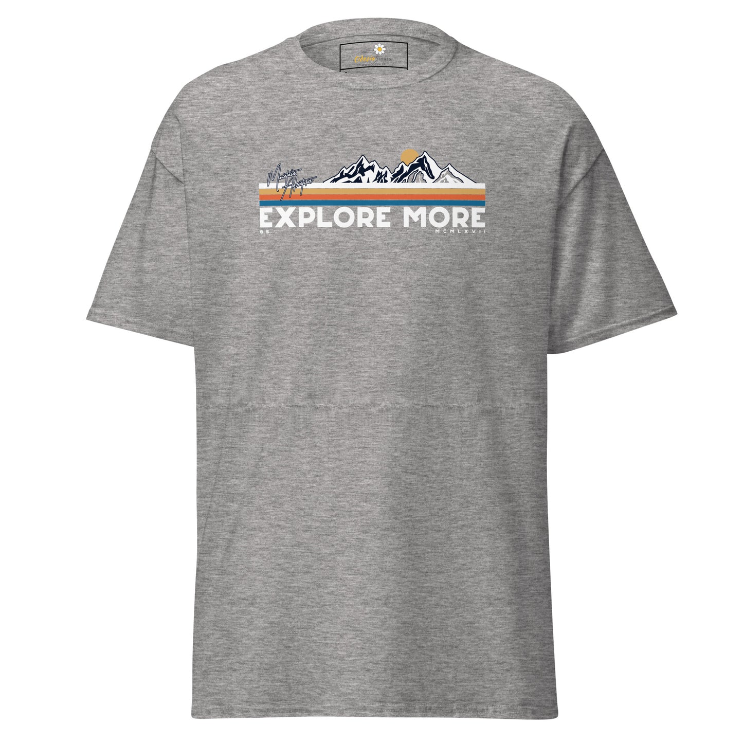 Unisex classic t-shirt - ADVENTURE EXPLORE MORE - REGULAR