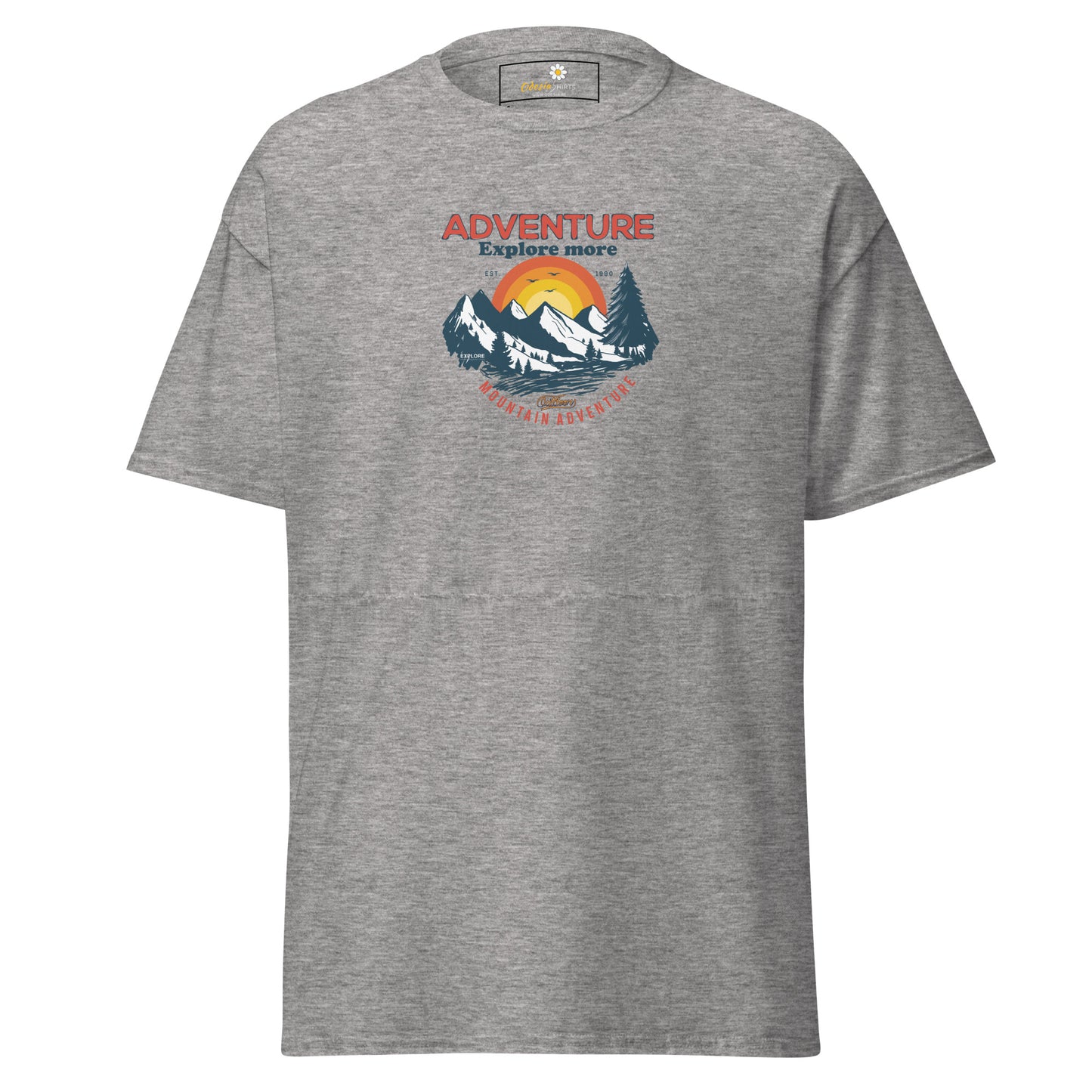 Unisex classic t-shirt - ADVENTURE EXPLORE MORE - REGULAR