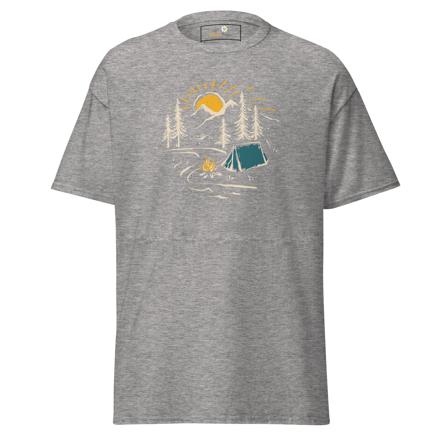 Unisex classic t-shirt - ADVENTURE CAMPFIRE CIRCLE - REGULAR