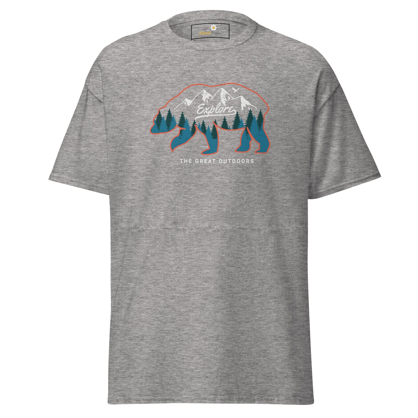 Unisex classic t-shirt ADVENTURE GREAT OUTDOORS - REGULAR