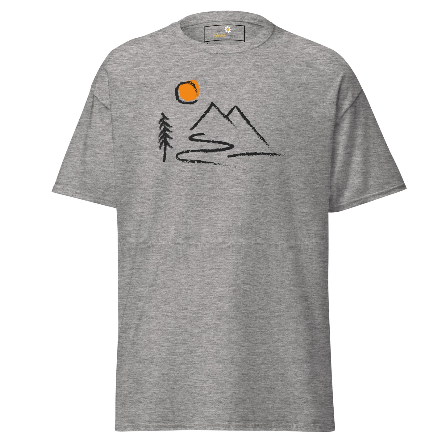 Unisex classic t-shirt - ADVENTURE OUTDOORS FUN - REGULAR