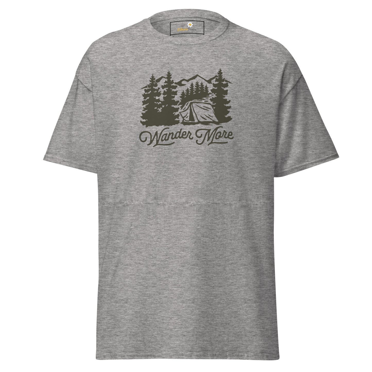Unisex classic t-shirt - ADVENTURE OUTDOORS WANDER - REGULAR