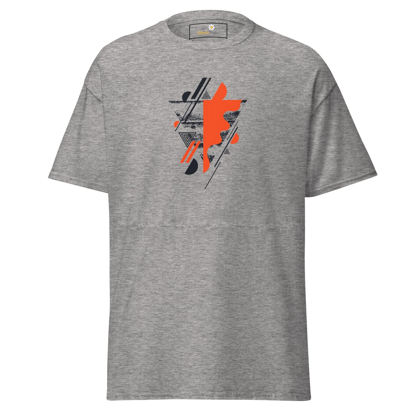 Unisex classic t-shirt - ABSTRACT SHAPES AND COLORS - REGULAR