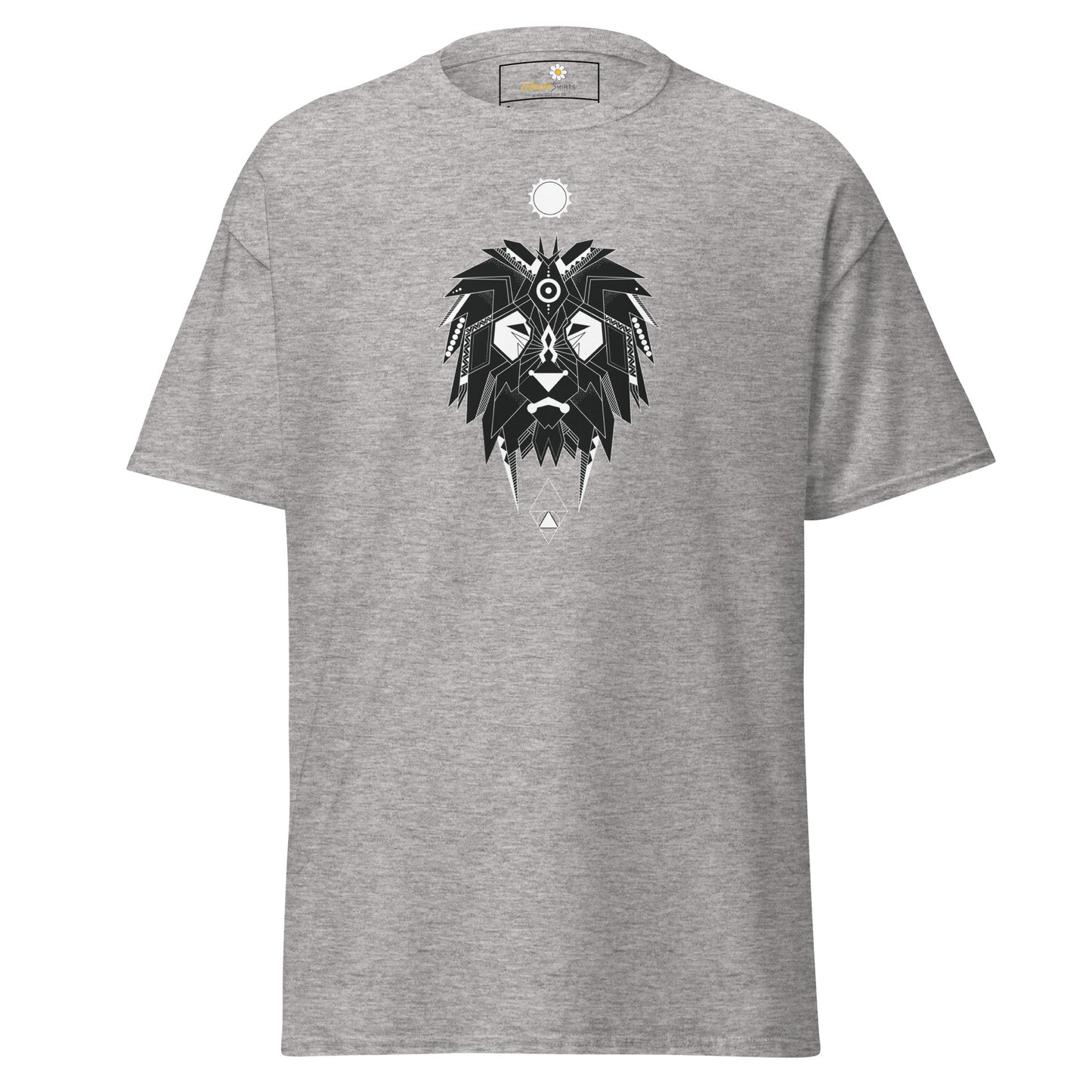 Unisex classic t-shirt - ABSTRACT MYSTIC LION HEAD - REGULAR