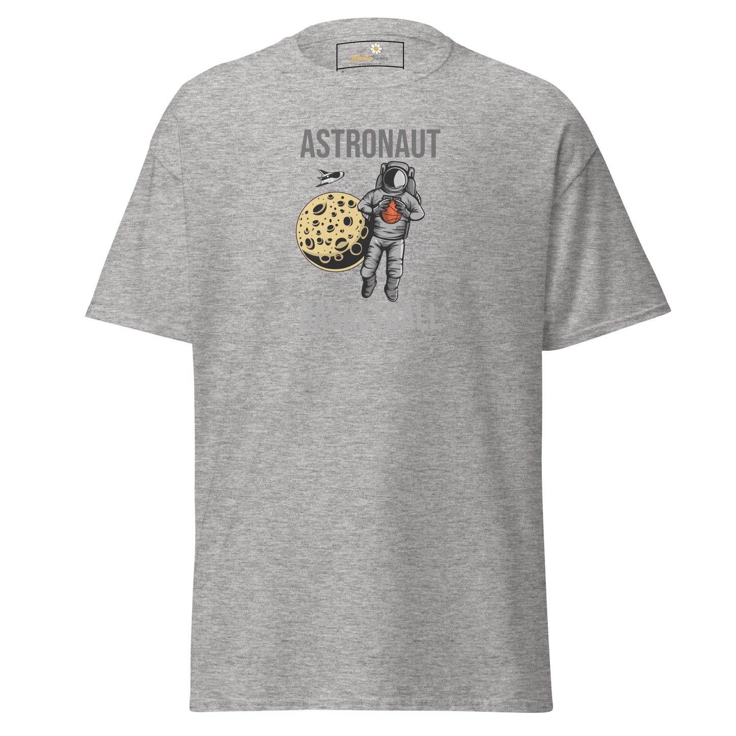 Unisex classic t-shirt - ASTRONAUT BASKETBALL - REGULAR