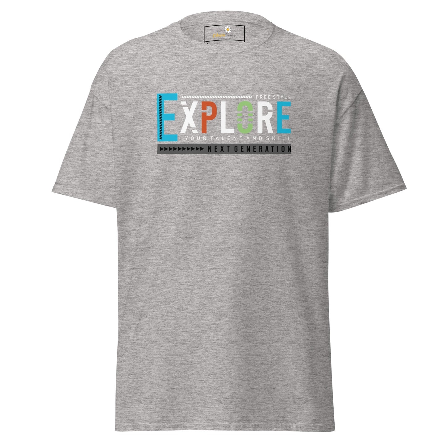 Unisex classic t-shirt - ADVENTURE EXPLORE FREESTYLE - REGULAR