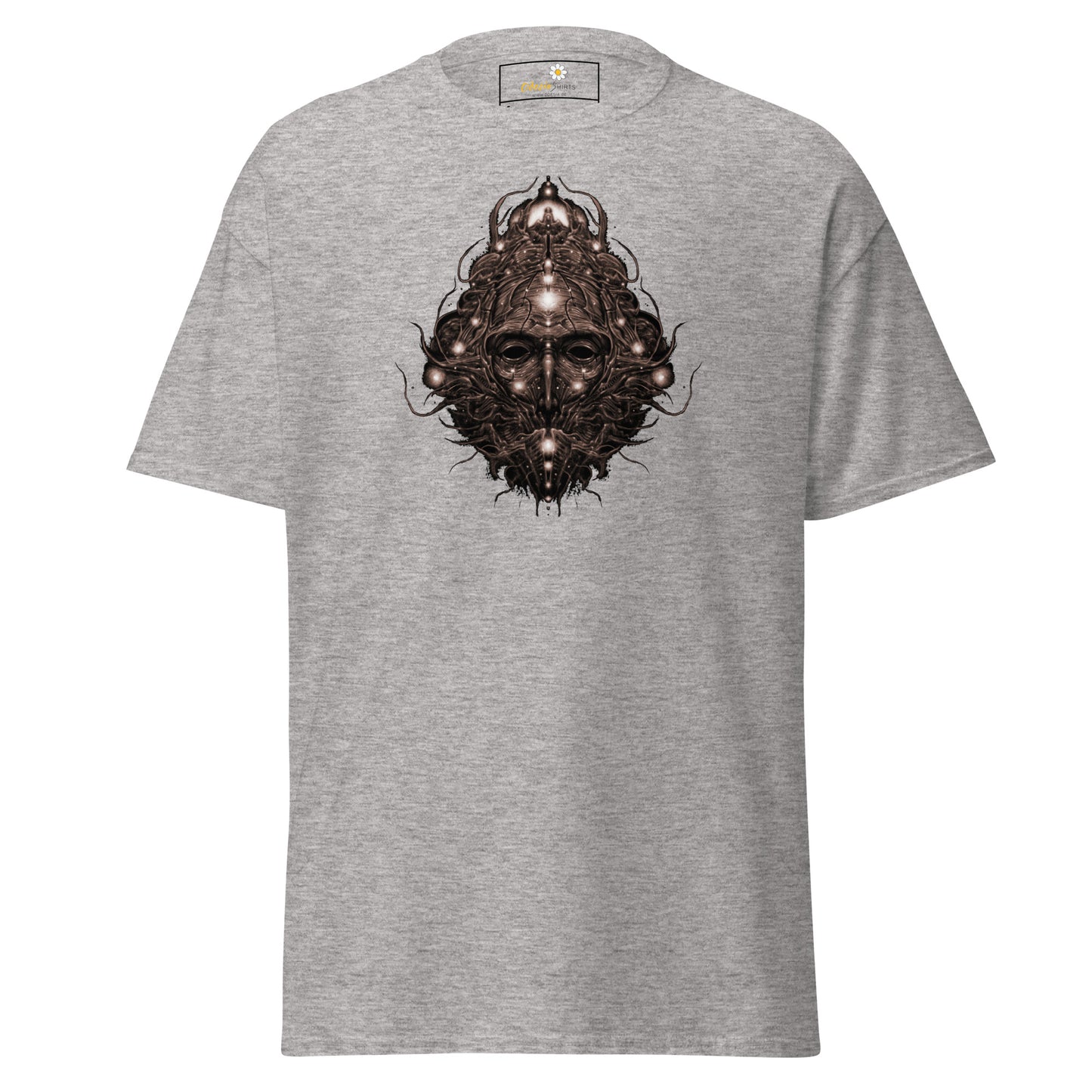 Unisex classic t-shirt - ABSTRACT HUMAN FACE - REGULAR