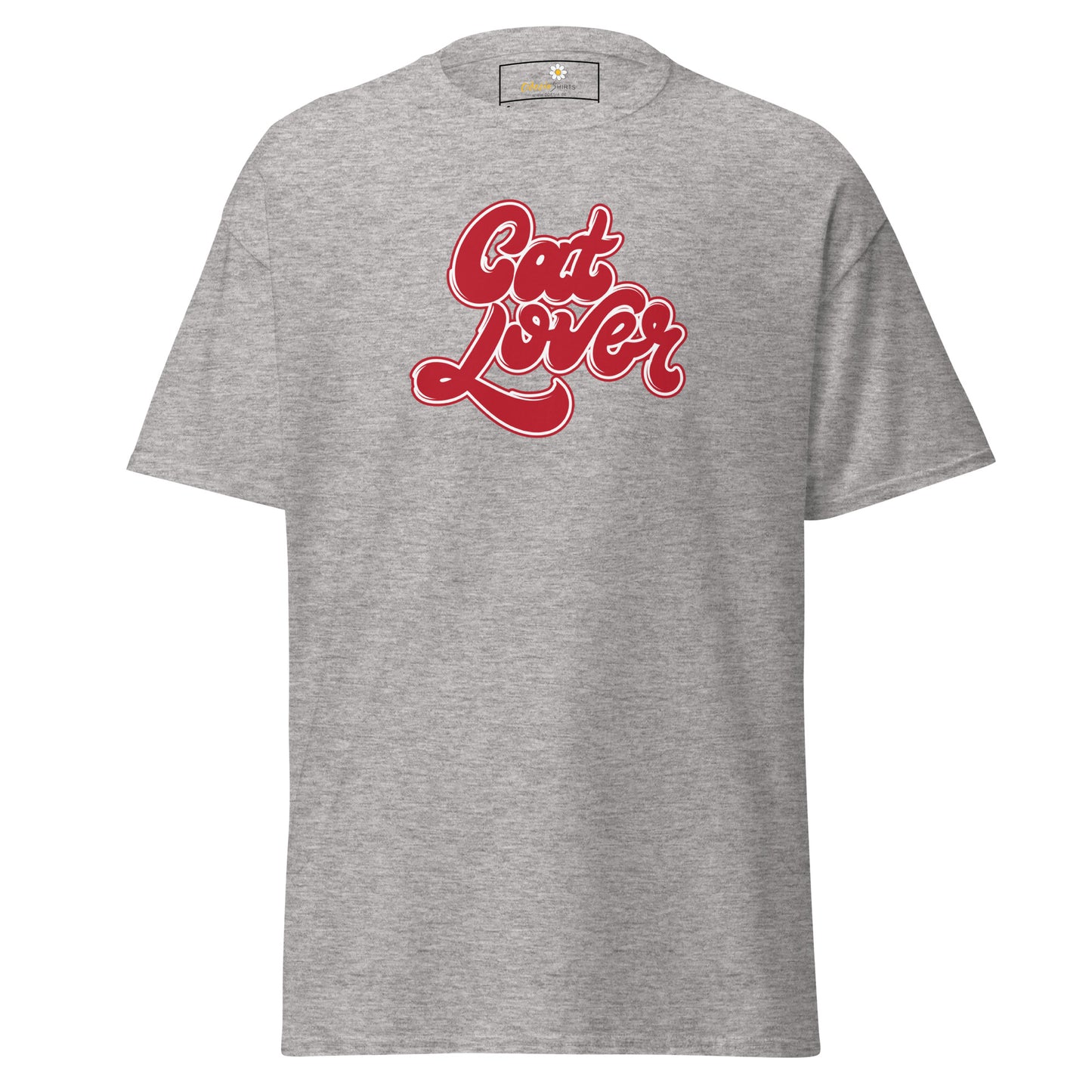 Unisex classic t-shirt - ANIMALS TEXT CAT LOVER - REGULAR