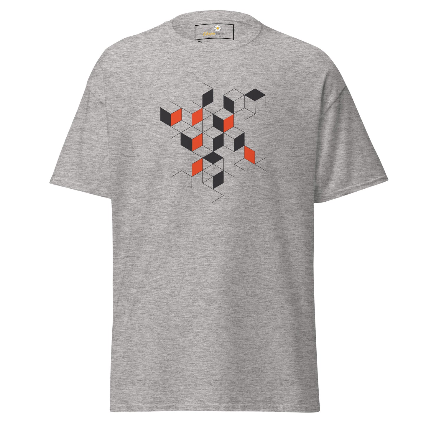 Unisex classic t-shirt - ABSTRACT SQUARES - BIG