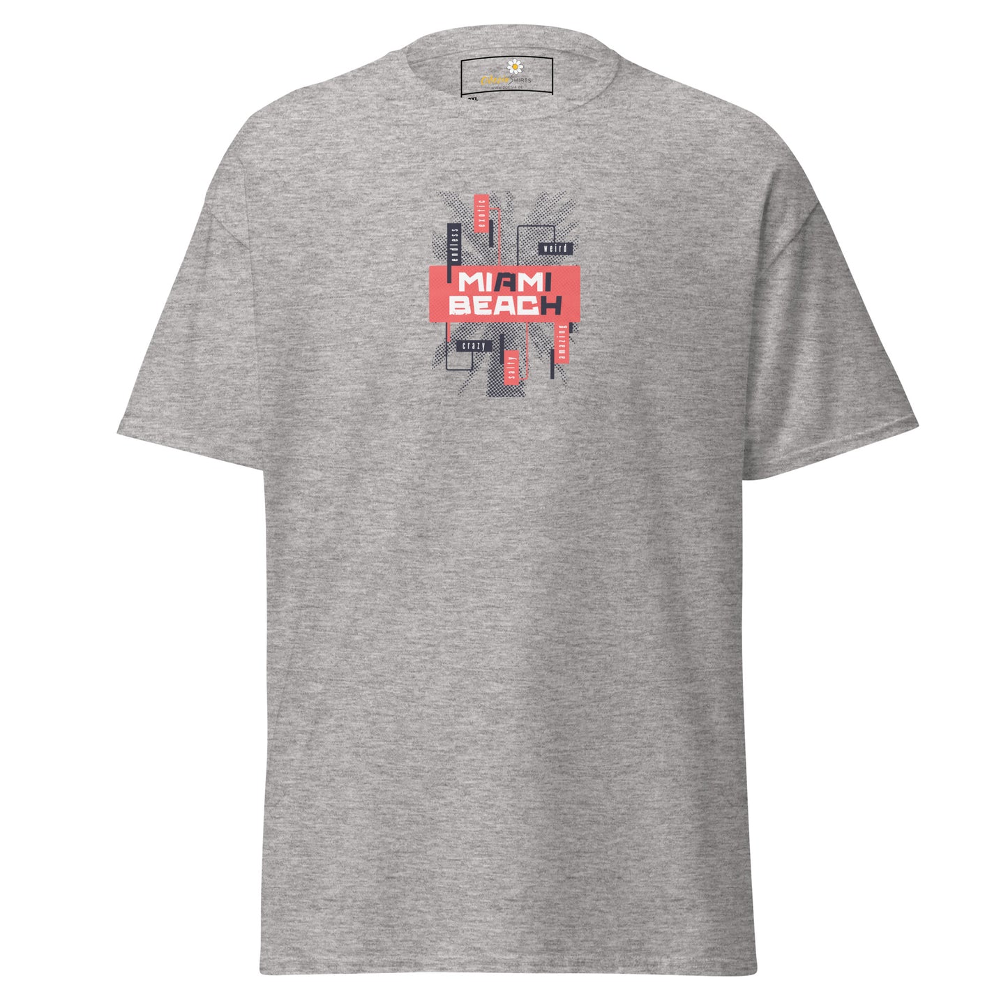 Unisex classic t-shirt - COUNTRY SUMMER MIAMI BEACH - BIG
