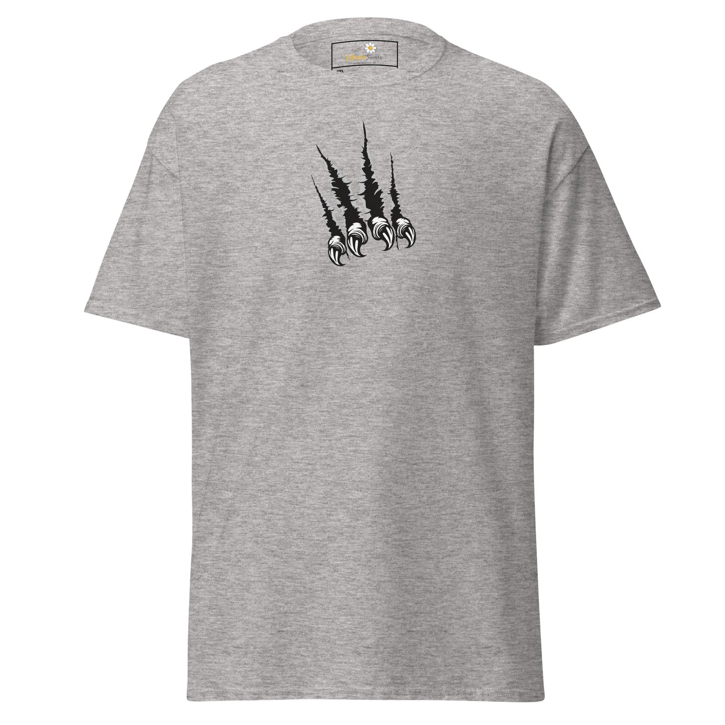 Klassiek heren t-shirt - WILDLIFE CLAWS - GROOT