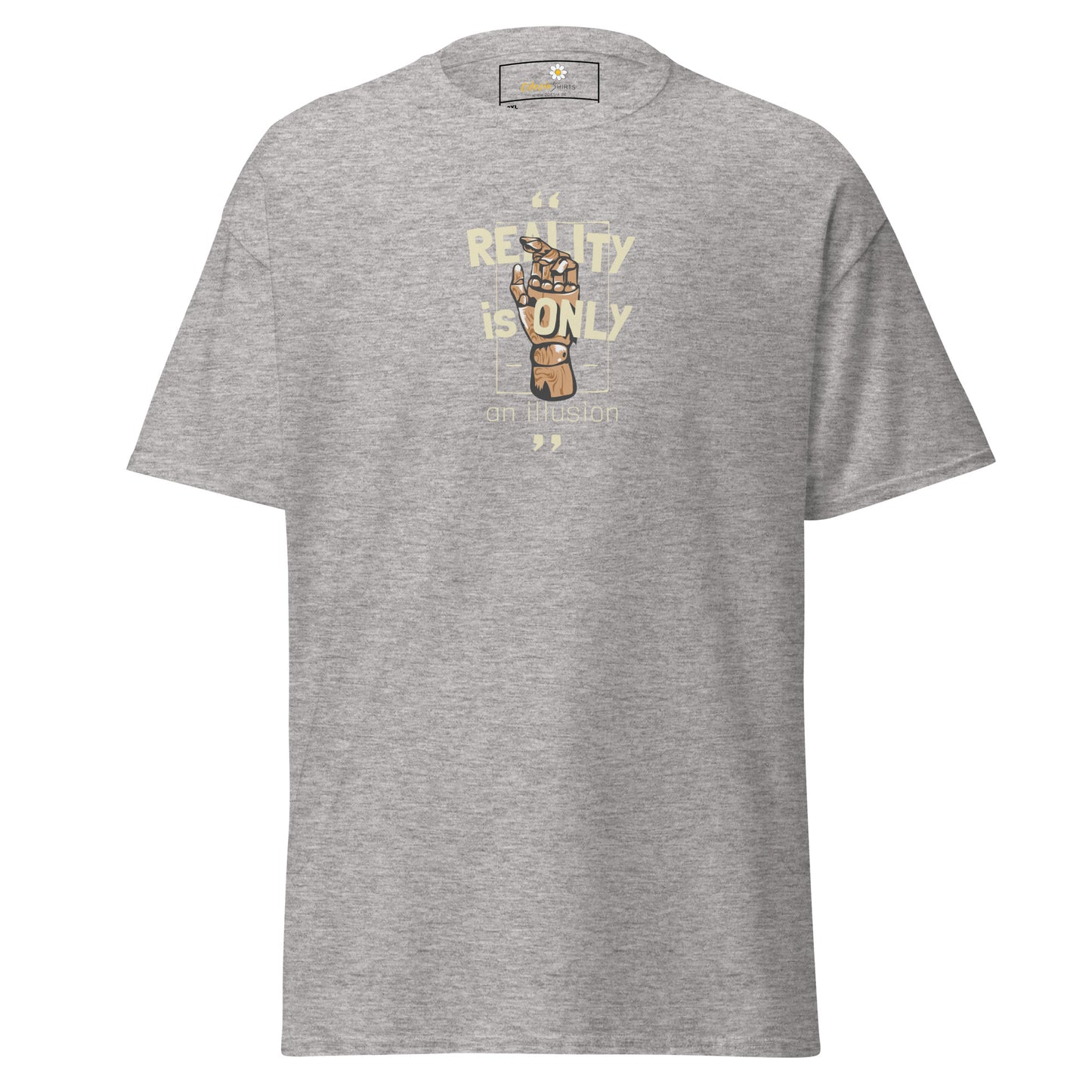Unisex classic t-shirt - MYSTIC REALITY IS ONLY AN ILLUSION - BIG