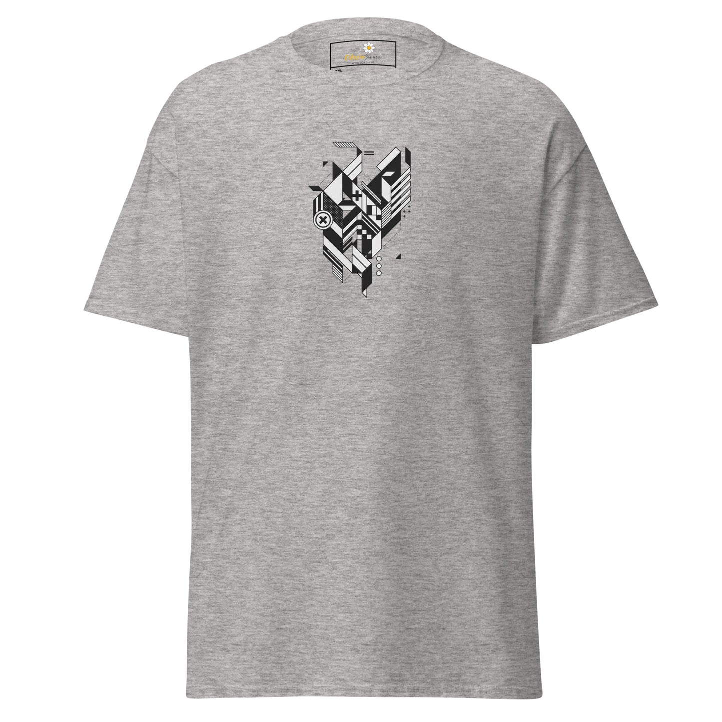 Unisex klassiek t-shirt - ABSTRACT FIGUUR - GROOT