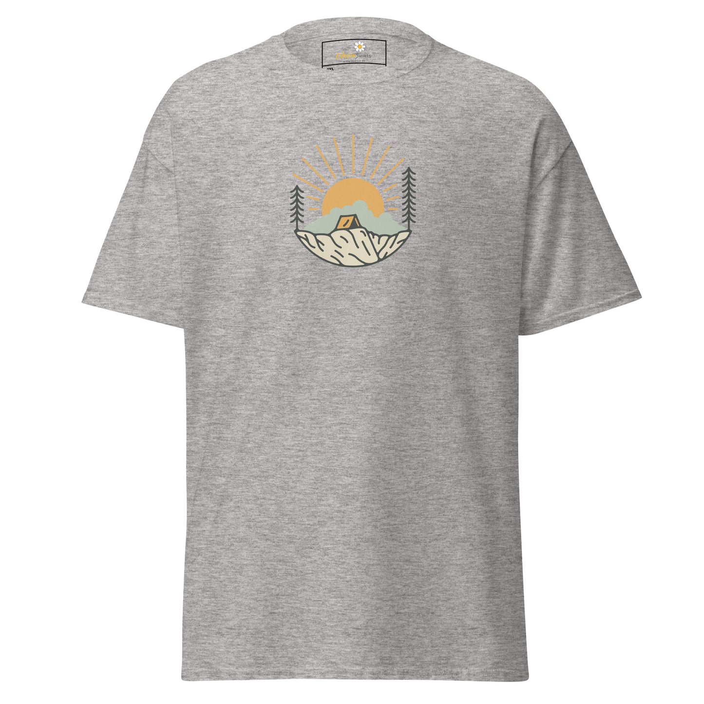 Unisex classic t-shirt - ADVENTURE SUNNY CIRCLE - BIG