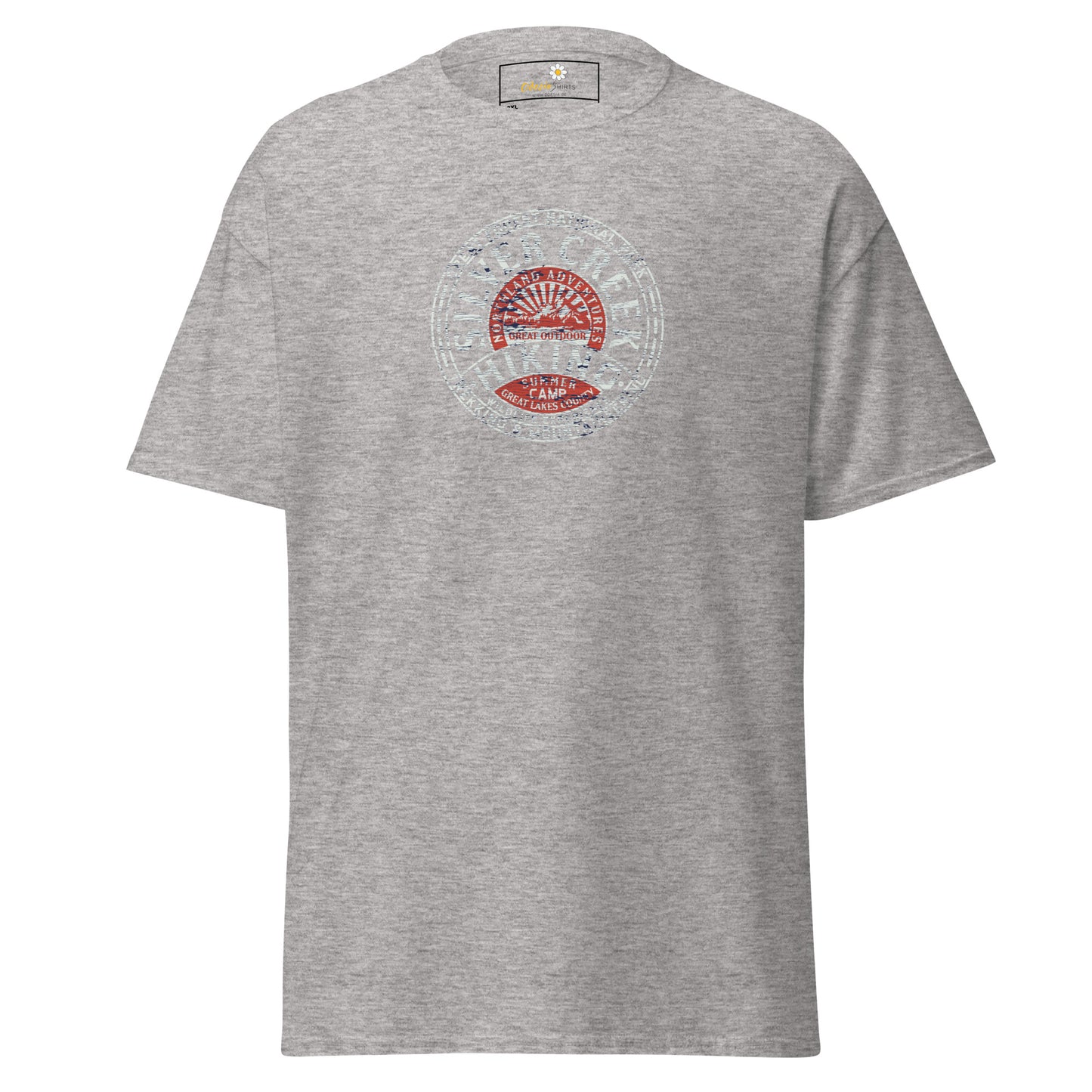 Unisex classic t-shirt - ADVENTURE SILVER CREEK HIKING - BIG