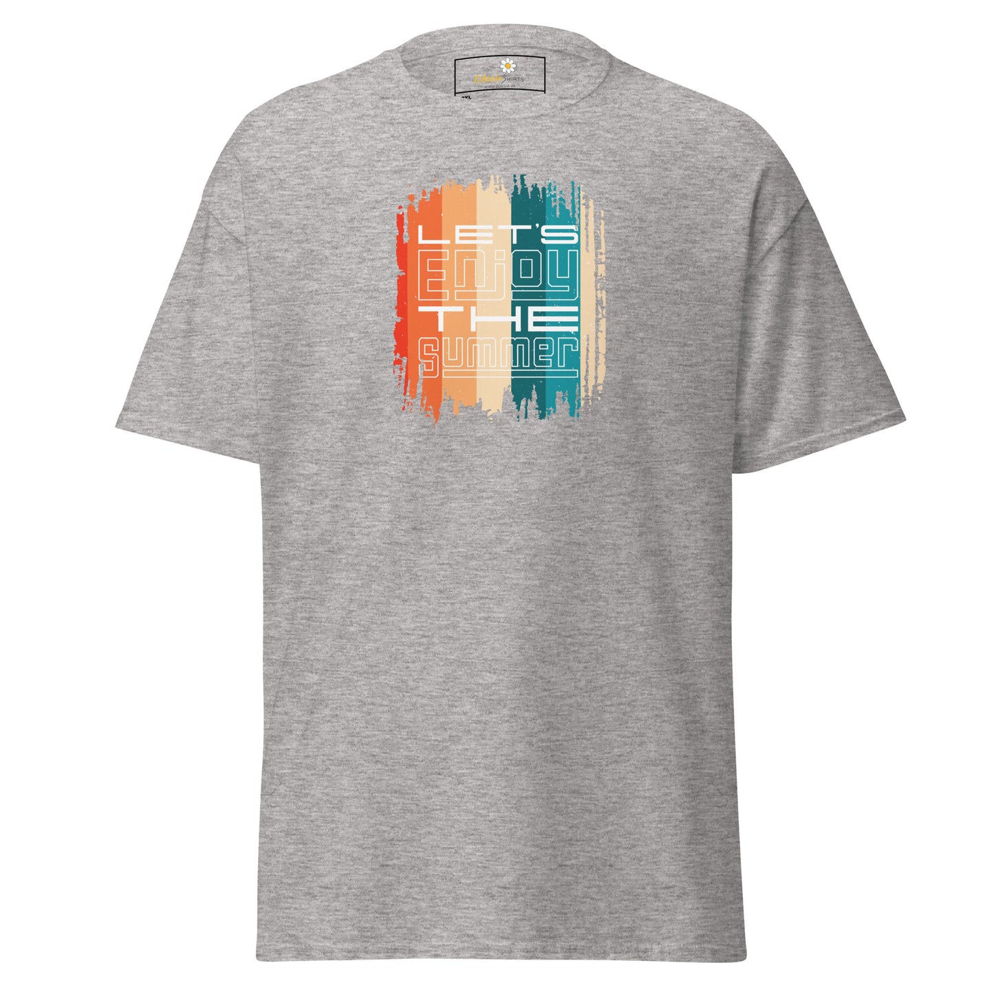 T-shirt classique pour homme - SUMMER LETS ENJOY - BIG