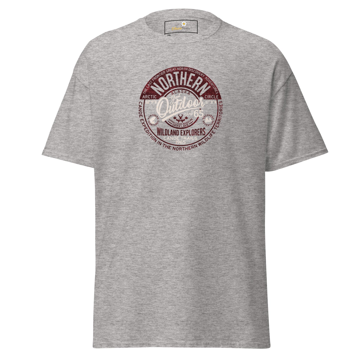 Unisex classic t-shirt - ADVENTURE NORTHERN OUTDOORS - BIG