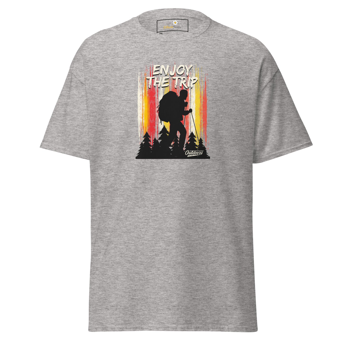 Unisex classic t-shirt - ADVENTURE ENJOY THE TRIP - BIG