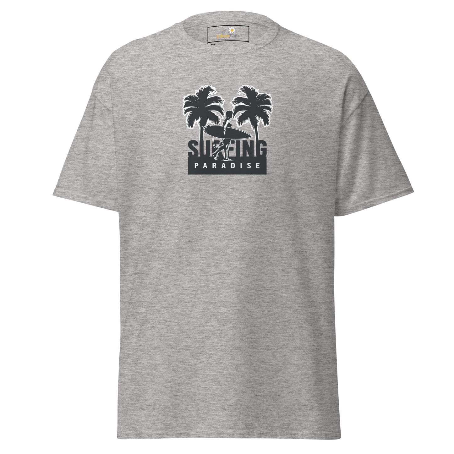 Heren klassiek t-shirt - SUMMER ISLAND TREES - GROOT