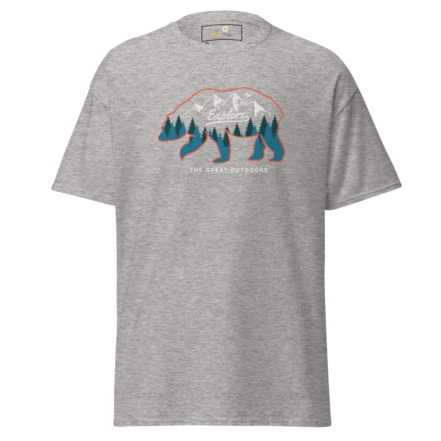 Unisex classic t-shirt - ADVENTURE GREAT OUTDOORS - BIG