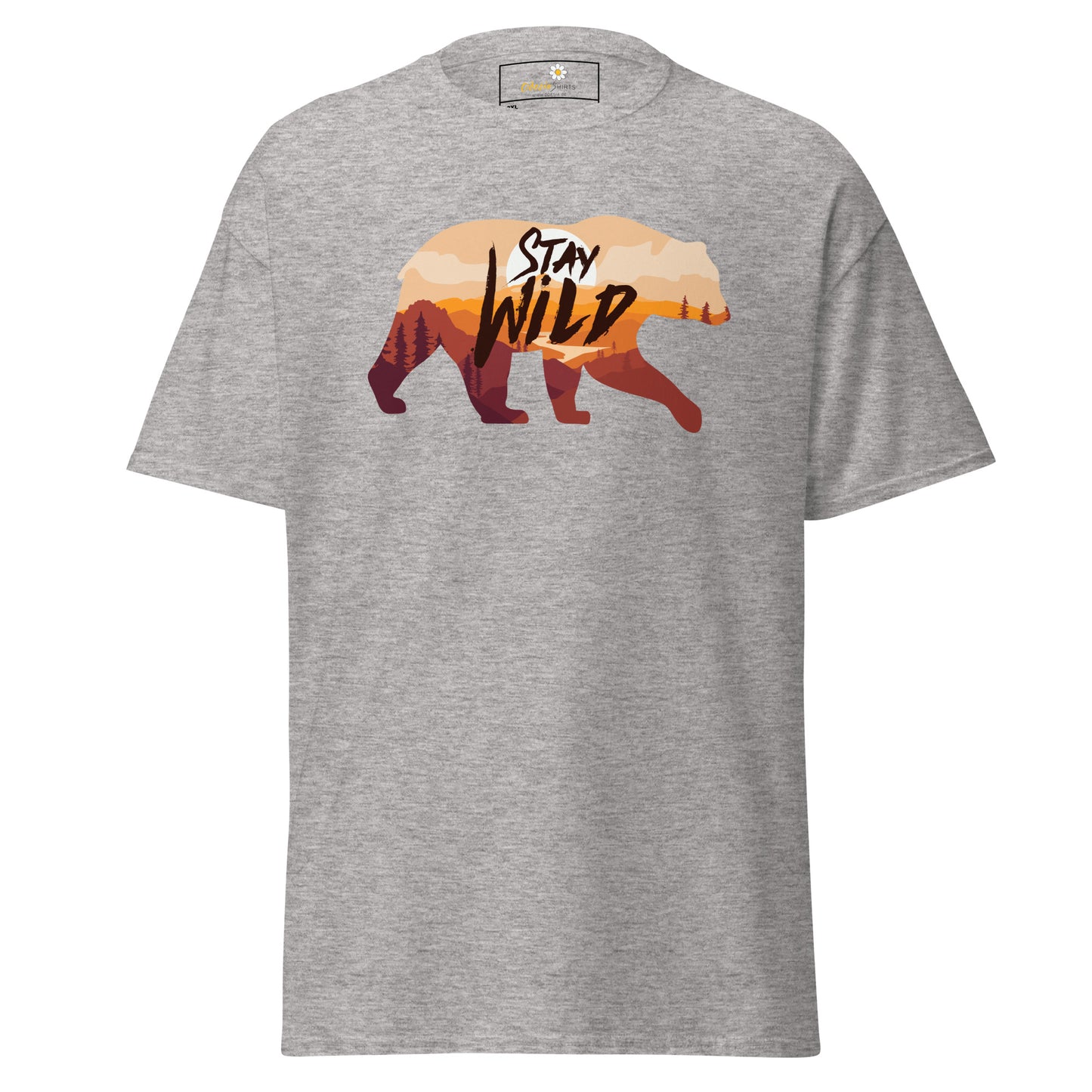 Unisex classic t-shirt - ADVENTURE WILDLIFE STAY WILD - BIG