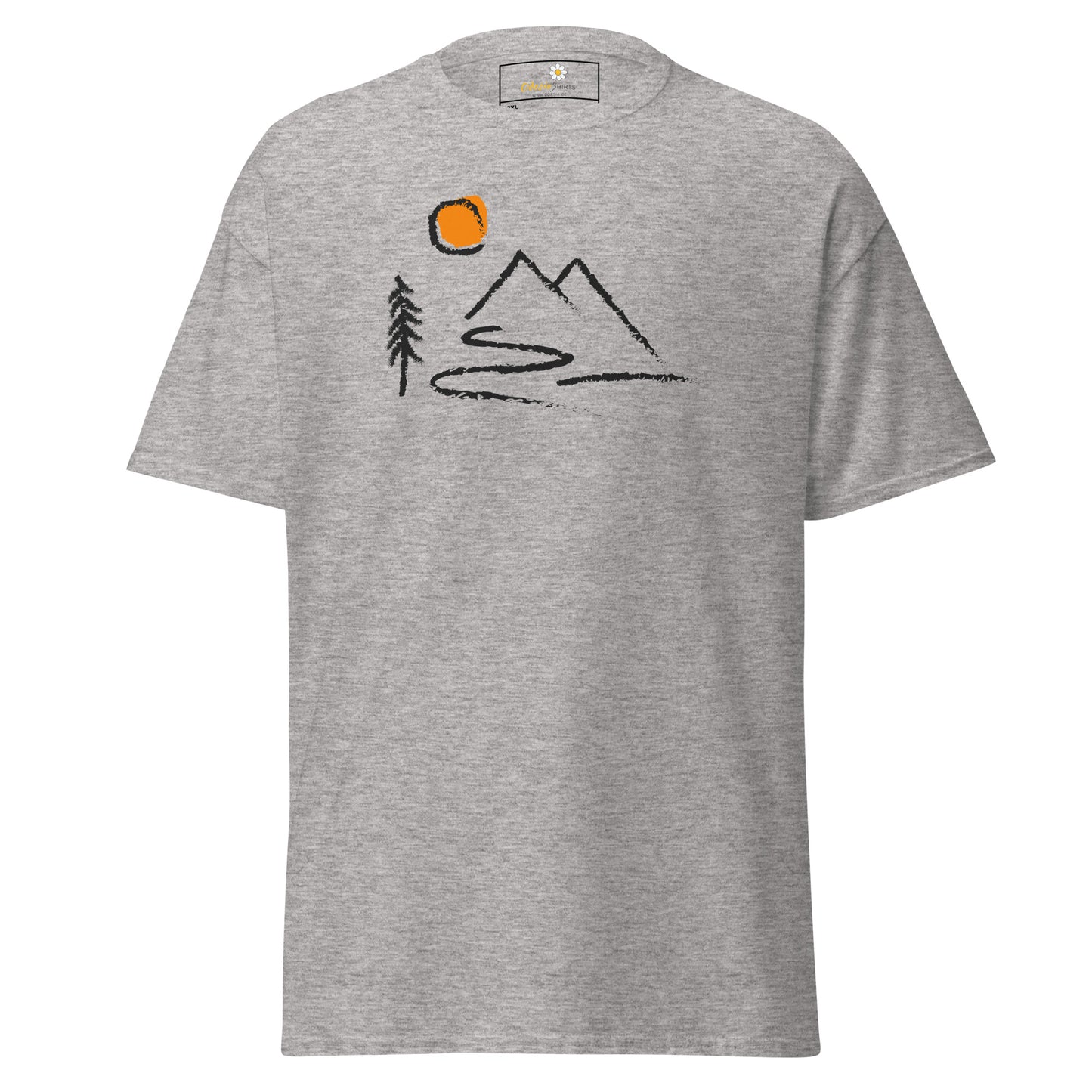 Unisex classic t-shirt - ADVENTURE OIUTDOORS FUN - BIG